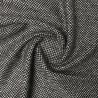 wełna tweed czarno-biały WV0076