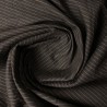 twill bawełniany brązowy w paski CO1553