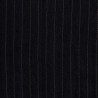 twill wiskozowy granatowy w paski VI2232