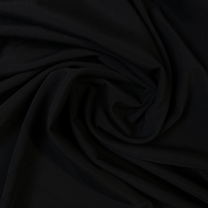 twill wiskozowy czarny VI2336