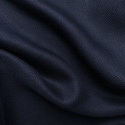 twill lniany granatowy LI2397